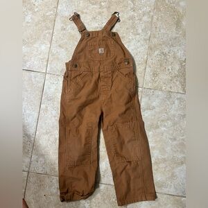 Carhart tan overalls